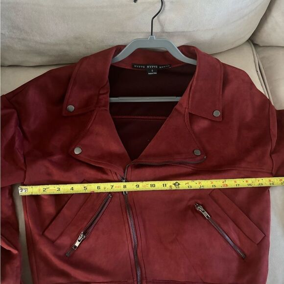 Faux Suede Moto Jacket  - Picture 13 of 14